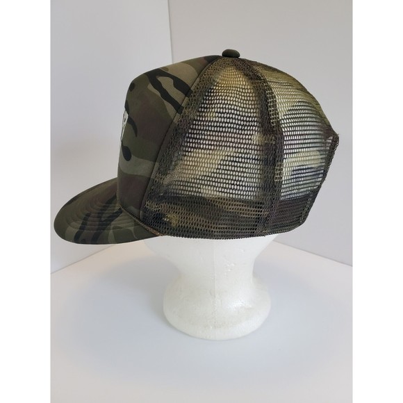 Camo Beer Wars 10 Barrel Brewing Co Trucker Hat Anheuser-Busch NWOT Snapback - Picture 2 of 7